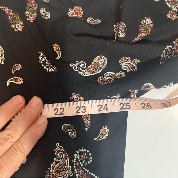 NWT Saint and Sofia Olivia Paisley Long Sleeve Dress - Picture 14 of 16